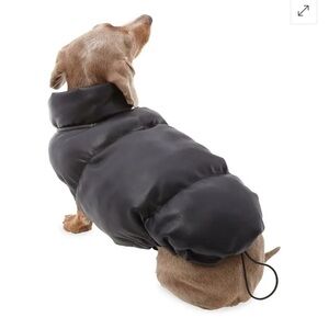 Apparis Harley Jemma Dog Puffer Jacket Noir, Size Large